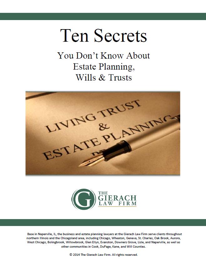Ten Secrets About Estate Planning